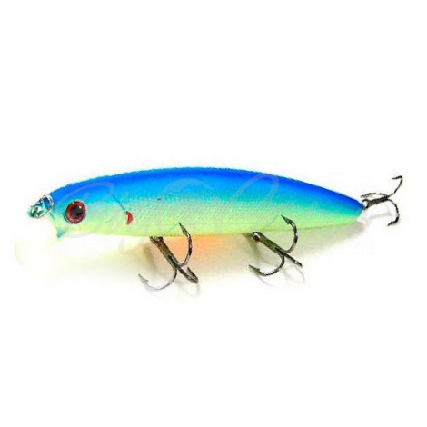 Воблер LUCKY CRAFT Flash Minnow 130MR SP цв. Chartreuse Light Blue фото 1