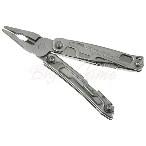 Мультитул LEATHERMAN Rev (14 инструментов) цв. Серебристый  фото 7