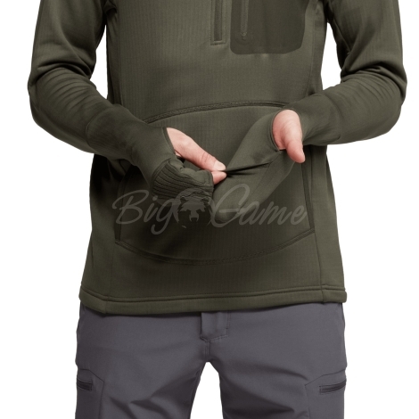 Толстовка SITKA Fanatic Hoody New цвет Deep Lichen фото 2