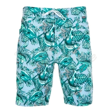 Шорты SIMMS Seamount Board Shorts цвет Slamdown Steel Blue фото 1