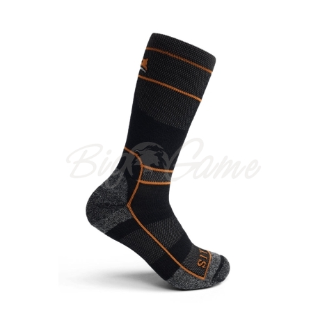 Носки SITKA Hvy Wt Crew Sock цвет Black фото 4