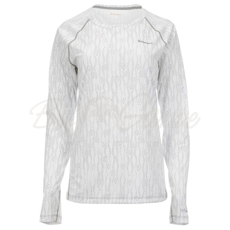 Термокофта SIMMS Women's Solarflex Crewneck цвет Lily PadWhite фото 1