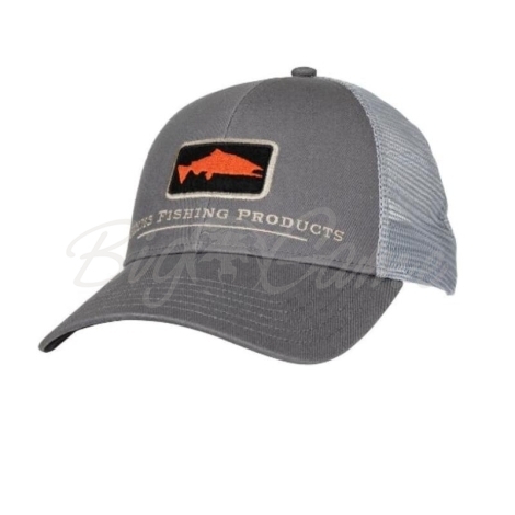 Кепка SIMMS Salmon Icon Trucker цвет Slate фото 1