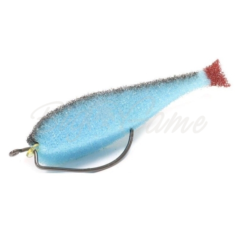 Поролоновая рыбка LEX Classic Fish 8 OF2 BLBB (синее тело / черная спина / красный хвост) фото 1