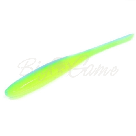 Червь KEITECH Shad Impact 3" (10 шт.) цв. PAL #03 Ice Chartreuse фото 1