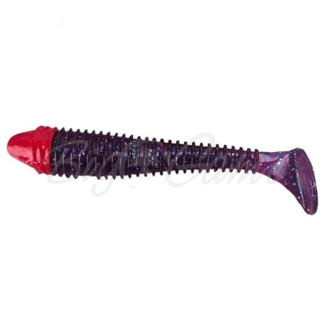 Виброхвост CRAZY FISH Vibro Fat 4" (4 шт.) зап. кальмар код цв. 98rh фото 1