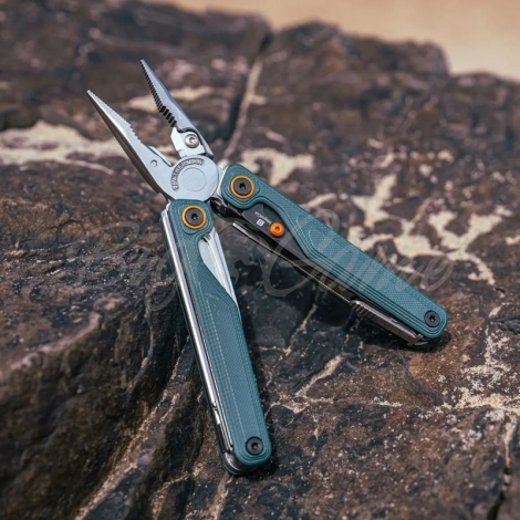 Мультитул LEATHERMAN Wave Alpha (16 инструментов) цв. Cascadia фото 3