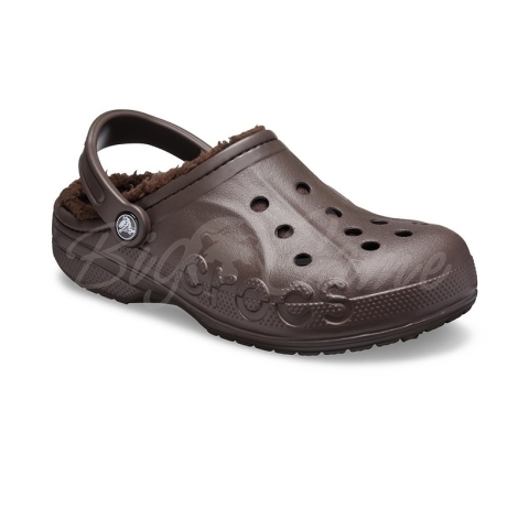 Сабо CROCS Baya Lined Clog цвет Коричневый фото 3