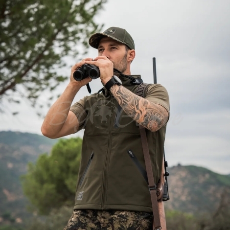 Жилет SEELAND Chaser Aero Waistcoat цвет Pine green фото 7