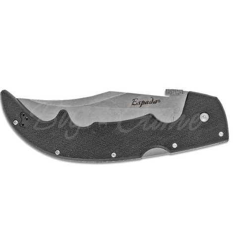 Нож складной COLD STEEL Large Espada рукоять G10, цв. Black фото 4