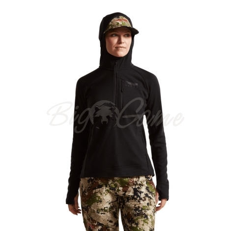 Термокофта SITKA WS Core Merino 330 Hoodie цвет Black фото 6