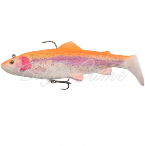 Приманка SAVAGE GEAR 4D Trout Rattle Shad MS Кумжа 12,5 см цв. 02-Golden Albino фото 1