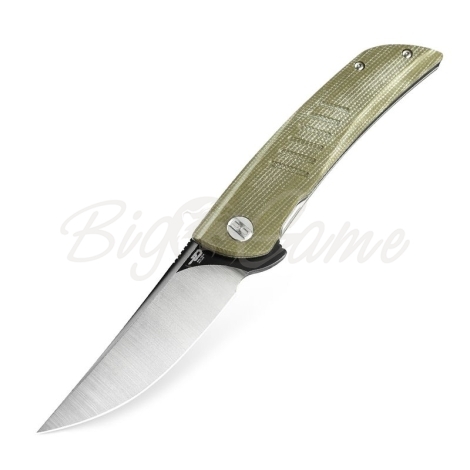 Нож складной полуавтоматический BESTECH Swift сталь D2 рукоять Микарта цв. Зеленый фото 1 Нож складной полуавтоматический BESTECH Swift сталь D2 рукоять Микарта цв. Зеленый фото 1