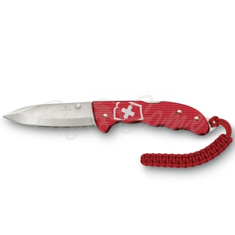 Нож складной полуавтоматический VICTORINOX  Evoke Alox сталь 1.4116 рукоять Алюминий цв. Красный фото 1