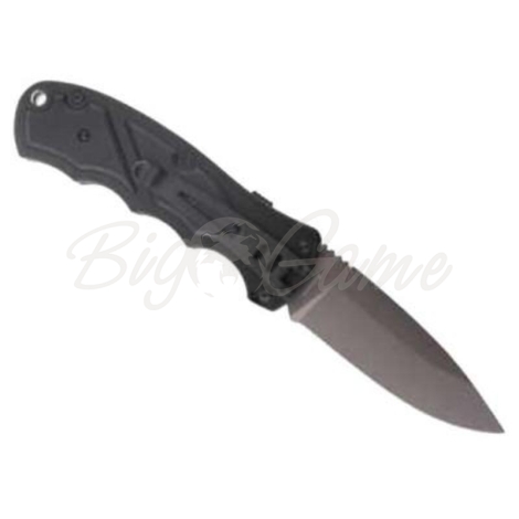 Нож туристический BOKER Magnum Blitz Plain складной, цв. Черный фото 6