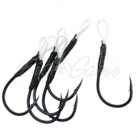 Крючок одинарный SMITH Assist Hook Vertical № 3G (5 шт.) для воблеров и блесен фото 1