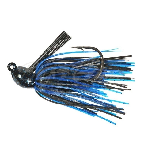 Бактейл STRIKE KING Bitsy Flip Jig 14 г (1/2 oz) цв. black / blue фото 1