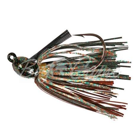 Бактейл STRIKE KING Bitsy Flip Jig 10,5 г (3/8 oz) цв. camouflage фото 2