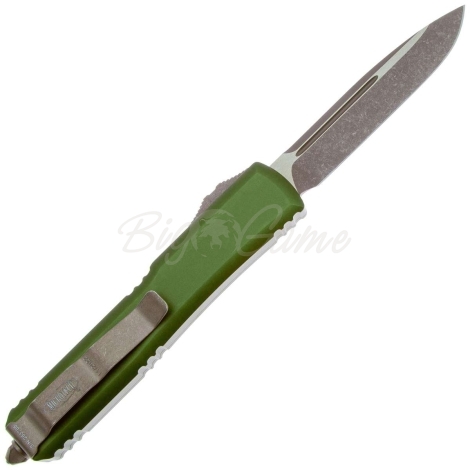 Нож автоматический MICROTECH Ultratech S/E зеленый фото 5