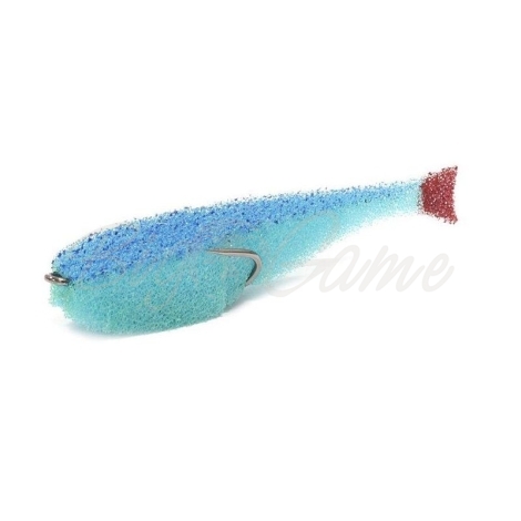 Поролоновая рыбка LEX Classic Fish CD UV 9 BLBLB (синее тело / синяя спина / красный хвост) фото 1