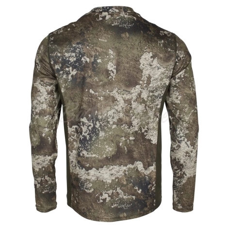 Лонгслив PINEWOOD Furudal C L/S Insect T-Shirt цвет Strata / Moss Green фото 2