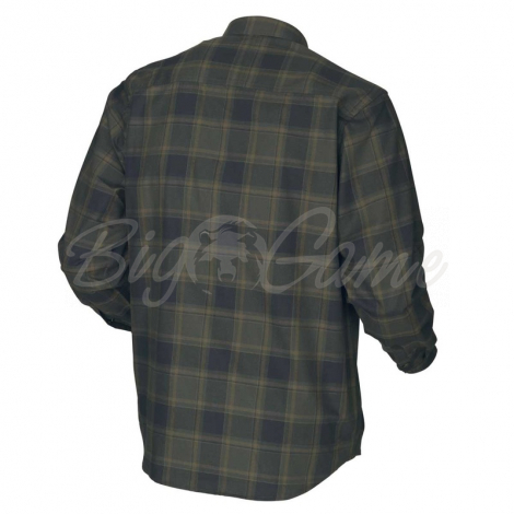 Рубашка HARKILA Metso Active Shirt цвет Willow green check фото 2