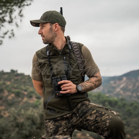 Жилет SEELAND Chaser Aero Waistcoat цвет Pine green фото 9