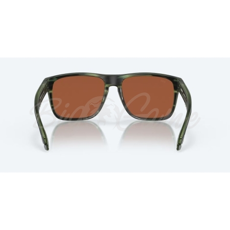 Очки поляризационные COSTA DEL MAR Spearo 580G р. XXL цв. Matte Reef цв. ст. Green Mirror фото 2