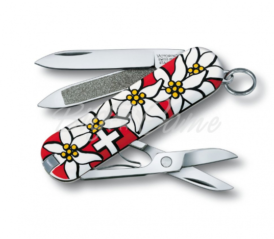 Нож VICTORINOX Classic 58мм 7 функций цв. эдельвейс фото 1