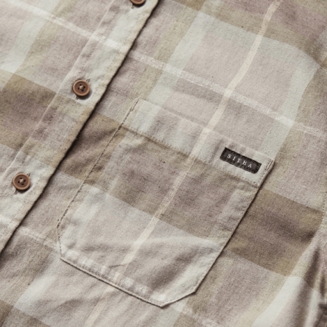 Рубашка SITKA Ambary SS Shirt цвет Olive Green Ambary Plaid фото 3