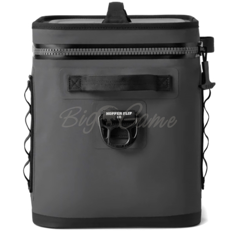Сумка изотермическая YETI Hopper Flip 18 Soft Cooler цвет Charcoal фото 4
