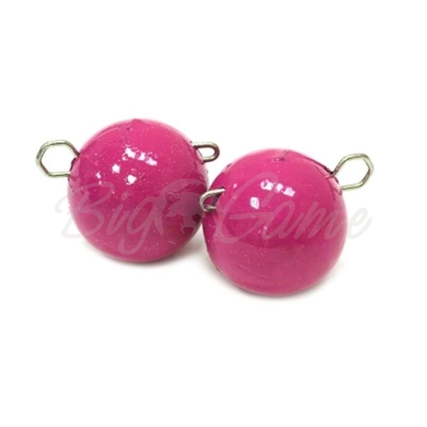 Чебурашка разборная AM FISHING застежка d-0,5 мм (5 шт.) 7 г цв. Розовый флуоресцентный фото 1