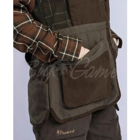 Жилет PINEWOOD WS Shooting Vest цвет Suede Brown фото 3