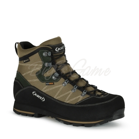 Ботинки горные AKU Trekker III Wide GTX цвет Dark brown / Anthracite фото 1
