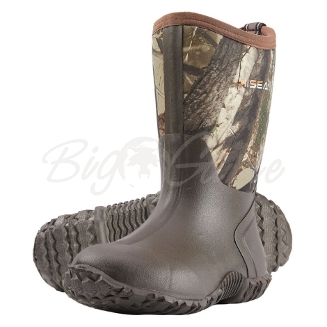 Сапоги HISEA Kid's Neoprene Rain Boots цвет Camo / Brown фото 1