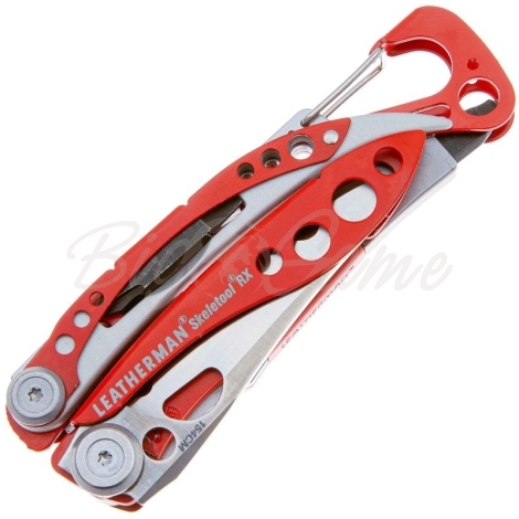Мультитул LEATHERMAN Skeletool RX (7 инструментов) цв. Red фото 2