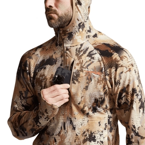 Водолазка SITKA Core Merino 330 Hoody цвет Optifade Marsh фото 2