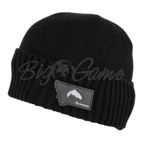 Шапка SIMMS Big Sky Wool Beanie цвет Carbon фото 1