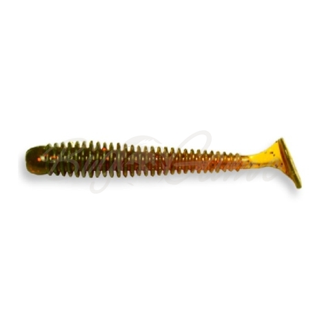 Виброхвост CRAZY FISH Vibro Worm Float 3,4" (5 шт.) зап. кальмар, код цв. 14 фото 1