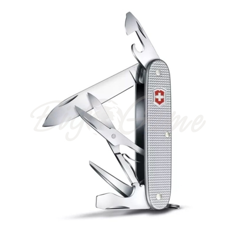 Нож VICTORINOX Pioneer X Alox 93мм 9 функций цв. серебристый фото 2