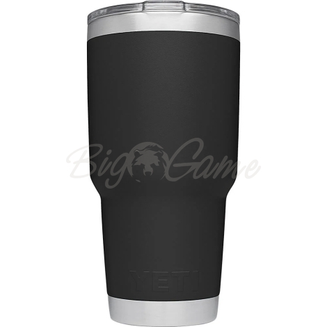 Термокружка YETI Rambler Tumbler w/Magslider Lid 887 цвет Black фото 3