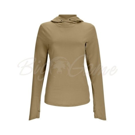 Термокофта SIMMS Women's Bugstopper SolarFlex Hoody цвет Bay Leaf фото 1