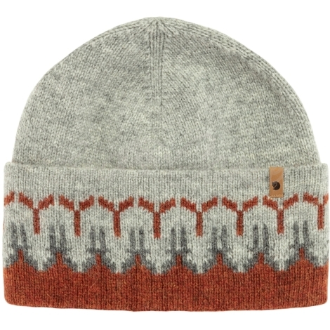 Шапка FJALLRAVEN Ovik Path Knit Beanie цвет Autumn Leaf-Grey фото 2