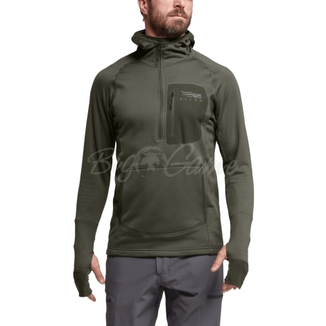 Толстовка SITKA Fanatic Hoody New цвет Deep Lichen фото 9