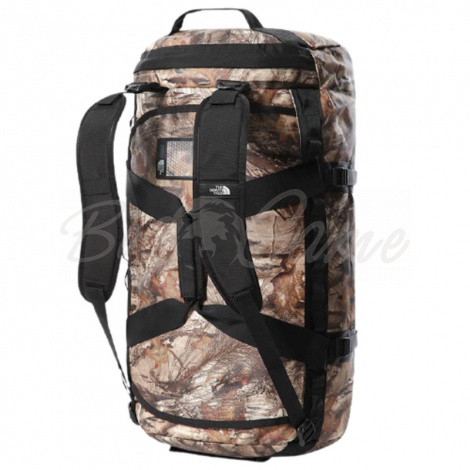 Сумка дорожная THE NORTH FACE Base Camp Duffel M 71 л цвет Kelp Tan Forest Floor Print / Black фото 4