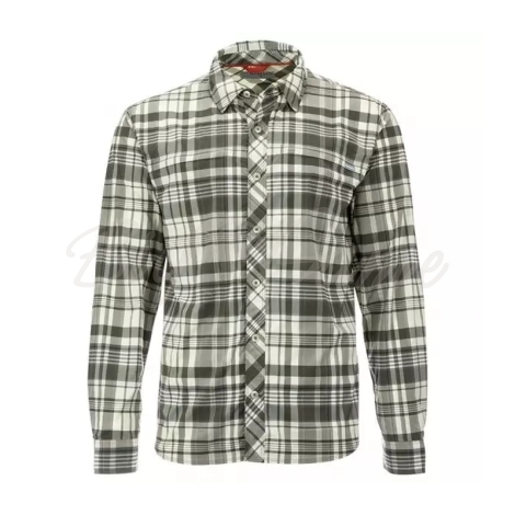 Рубашка SIMMS Bugstopper LS Shirt цвет Foliage Madras Plaid фото 1