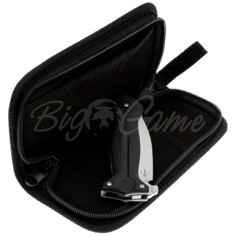Нож складной полуавтоматический BOKER Cheus сталь VG-10 рукоять Стеклотекстолит G10 цв. Черный фото 5