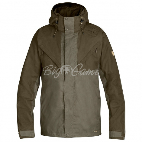 Куртка FJALLRAVEN Drev Jacket M цвет Dark Olive фото 1