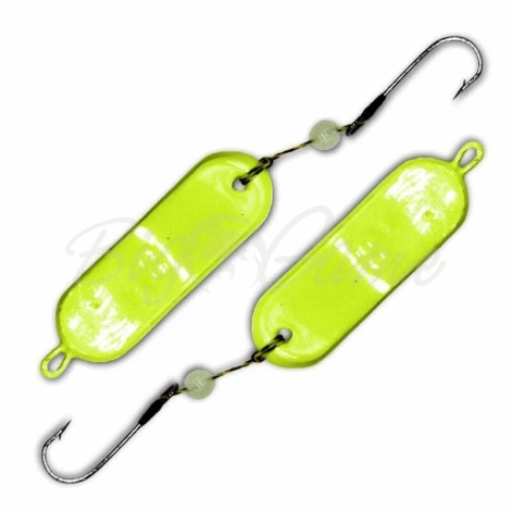 Блесна колеблющаяся BEST FISHING Buler Neon 15 г цв. салат флуоресцентный фото 1