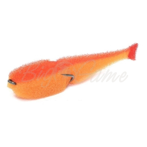 Поролоновая рыбка LEX Classic Fish CD 10 ORB (оранжевое тело / красная спина / красный хвост) фото 1